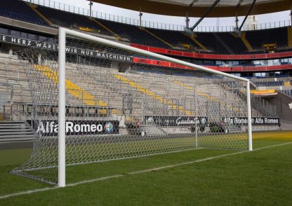 Full Size Box Style Football Goal Nets - Hexagonal Mesh - 3.5mm Diameter - Single net