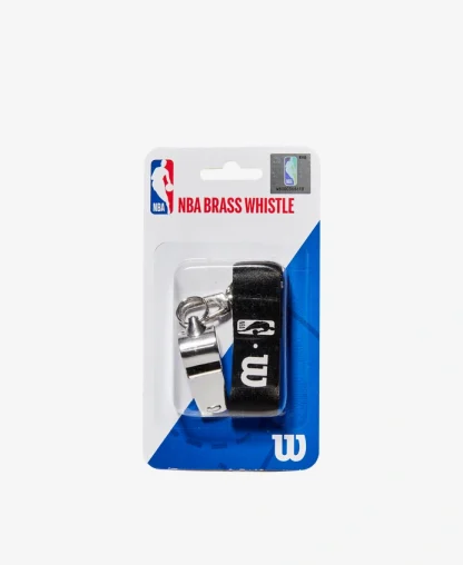 NBA BRASS WHISTLE WITH LANYARD