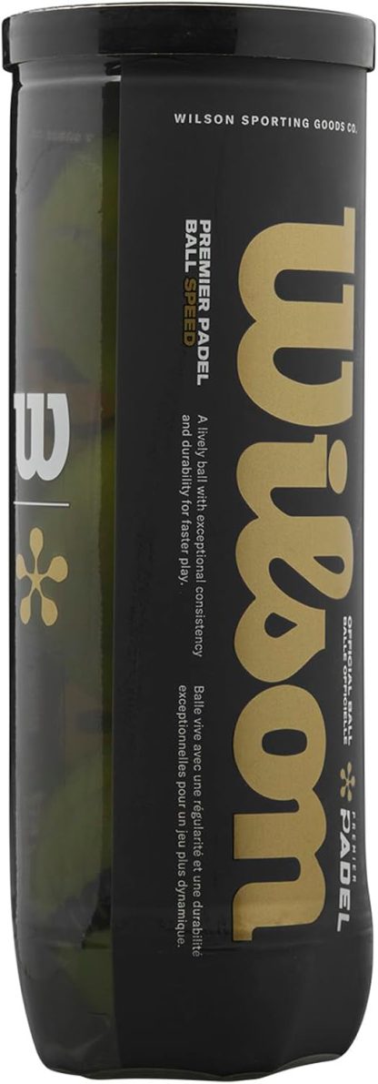 PREMIER PADEL SPEED 3 BALL CAN Yellow