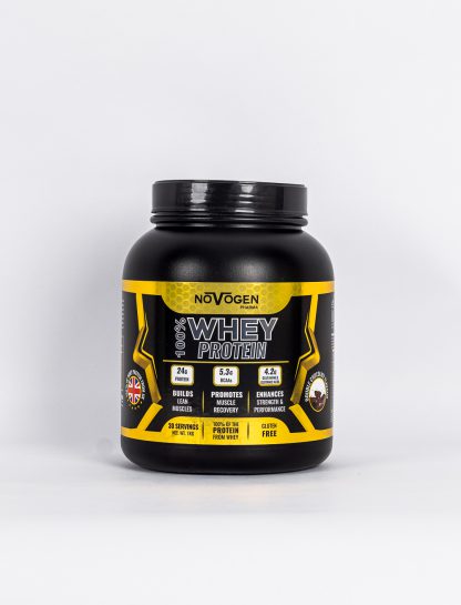 Novogen Pharma Whey Protein-30Serv.-1kg-Double Rich Chocolate