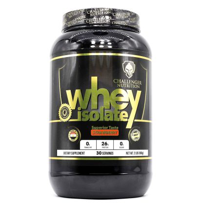 Challenger Nutrition Whey Isolate-30Serv.-900G-Strawberry